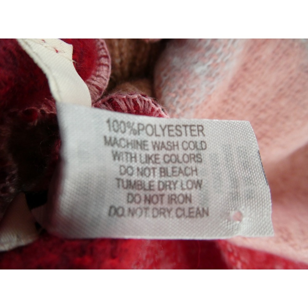 Kensie Sleeveless Burgundy Turtleneck Shawl One Size Women's Wrap - Picture 7 of 7